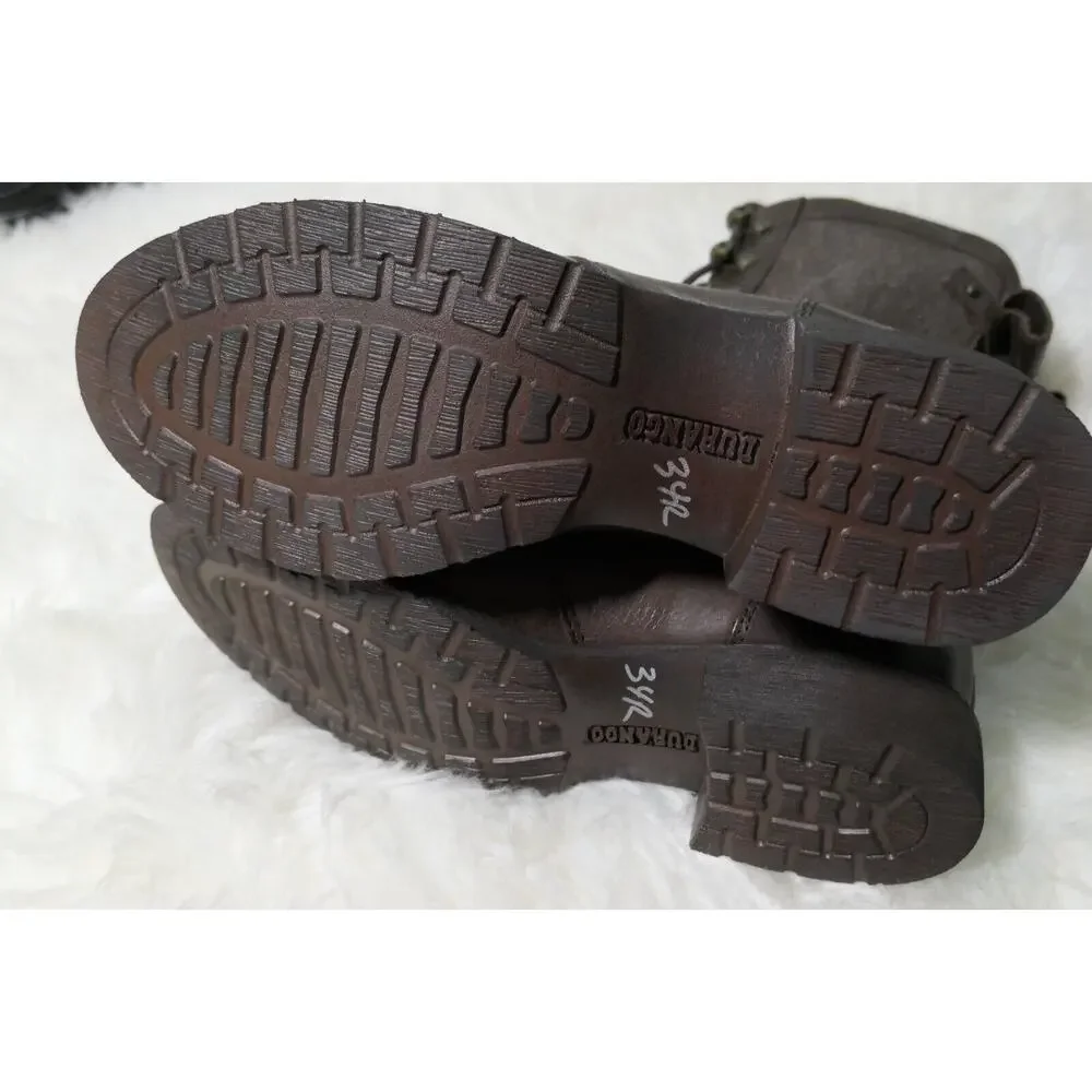NWT Durango Drifter Womens 8" Coffee Brown Leather Military Size 9 Boots DRD0322 - Picture 16 of 16